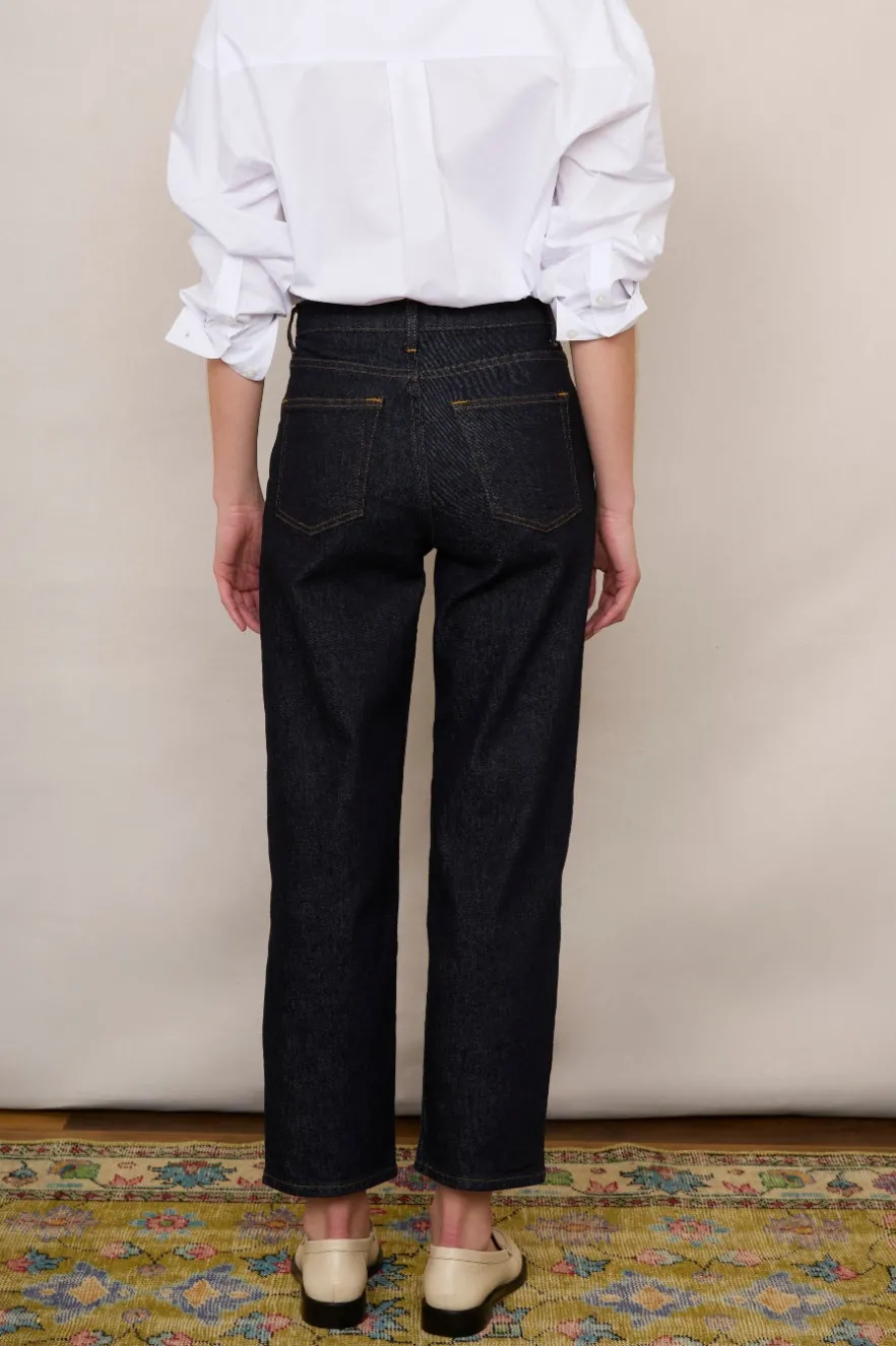 WYSE London Jeans-Daisy Girlfriend Jean - Indigo