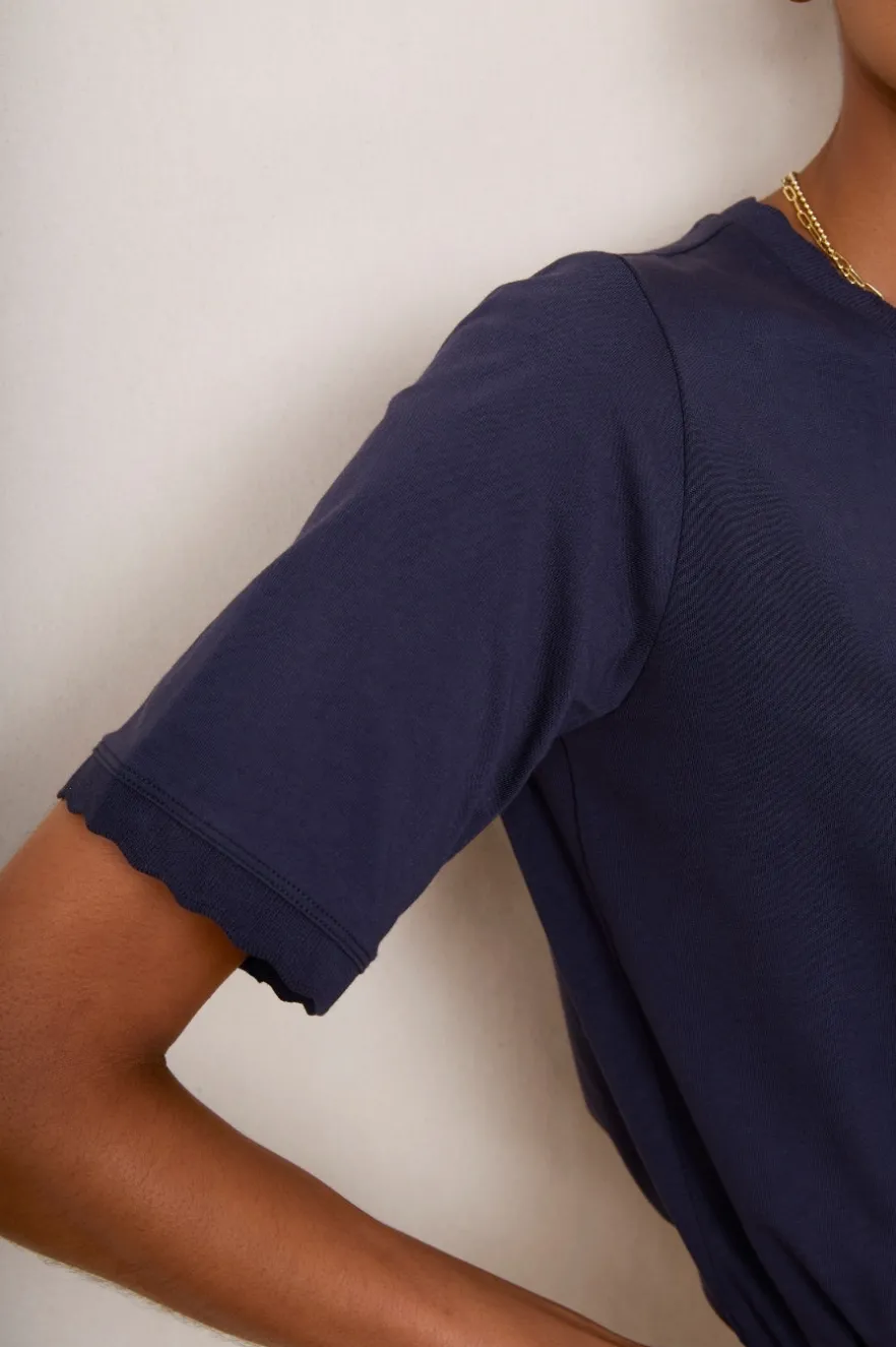 WYSE London Holiday-Matilda Tee - Midnight